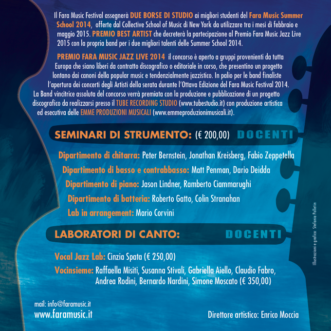 Il Fara Music omaggia l’Unesco e la “Giornata Internazionale del Jazz”…