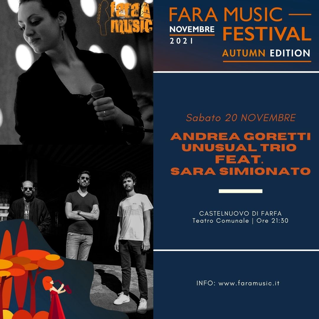 Andrea Goretti Unusual Trio feat. Simionato #20novembre