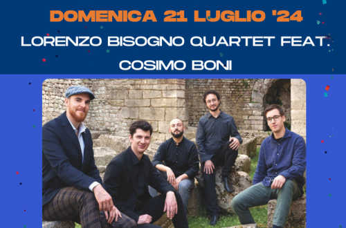 Lorenzo Bisogno Quartet feat. Cosimo Boni