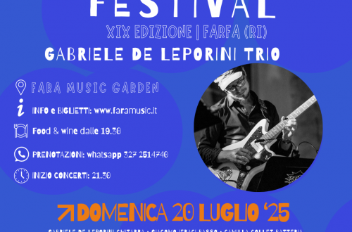 Gabriele De Leporini Trio | Back Beyond