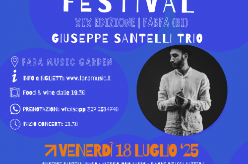 Giuseppe Santelli Trio | L’uomo del ‘900