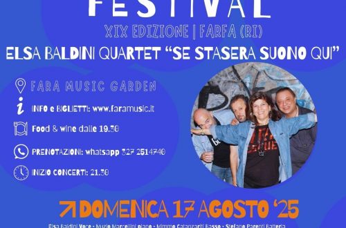 Elsa Baldini Quartet: “Se Stasera Suono Qui”