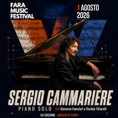 1 Agosto FARA MUSIC Sergio Cammariere